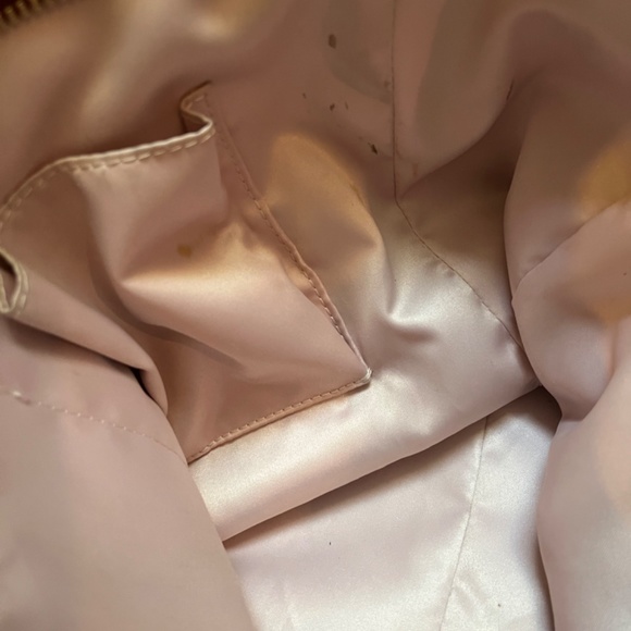 Coach Signature Embossed Gallery Burgundy Patent Leather Tote - Picture 4 of 12